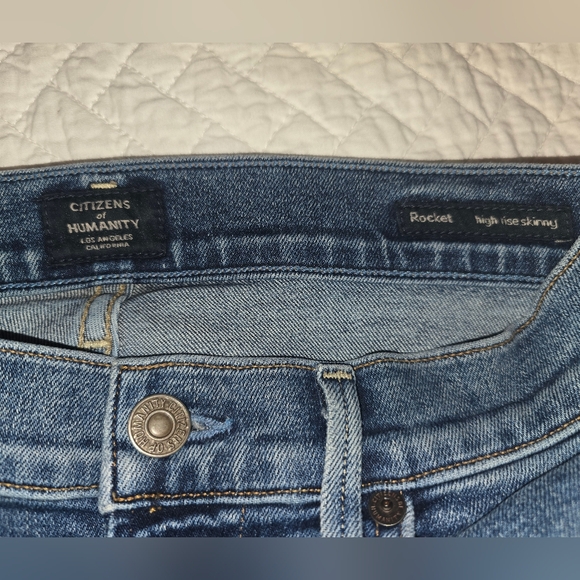 Citizens Of Humanity Rocket High Rise Skinny Women's Size 25 - Picture 5 of 10